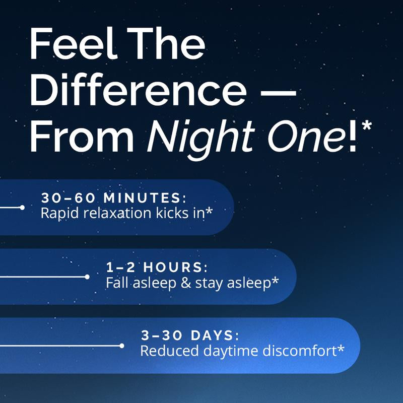 Brainmd - Deep Comfort Sleep | Doctor Developed to Soothe Your Body - 90 Vegan Capsules