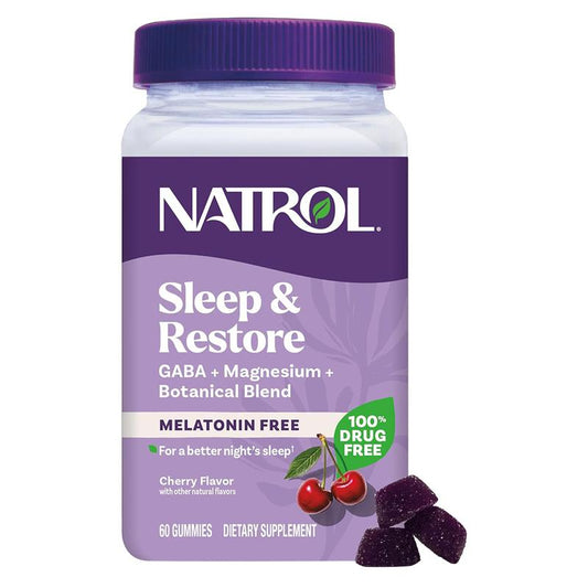 Natrol Sleep & Restore Gummies Non-Melatonin 60Ct