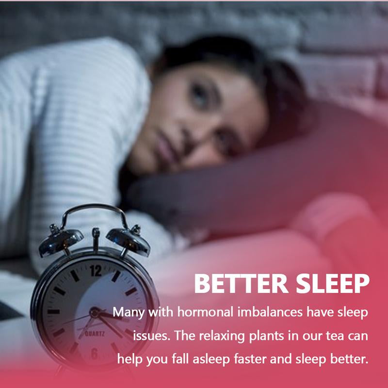 Hormonal Wellness Support Herbal Tea - 10 Packs (3G Each) | All-Natural Blend with Raspberries, Nettle Leaves & Peppermint Beverage Caffeine-Free Drink