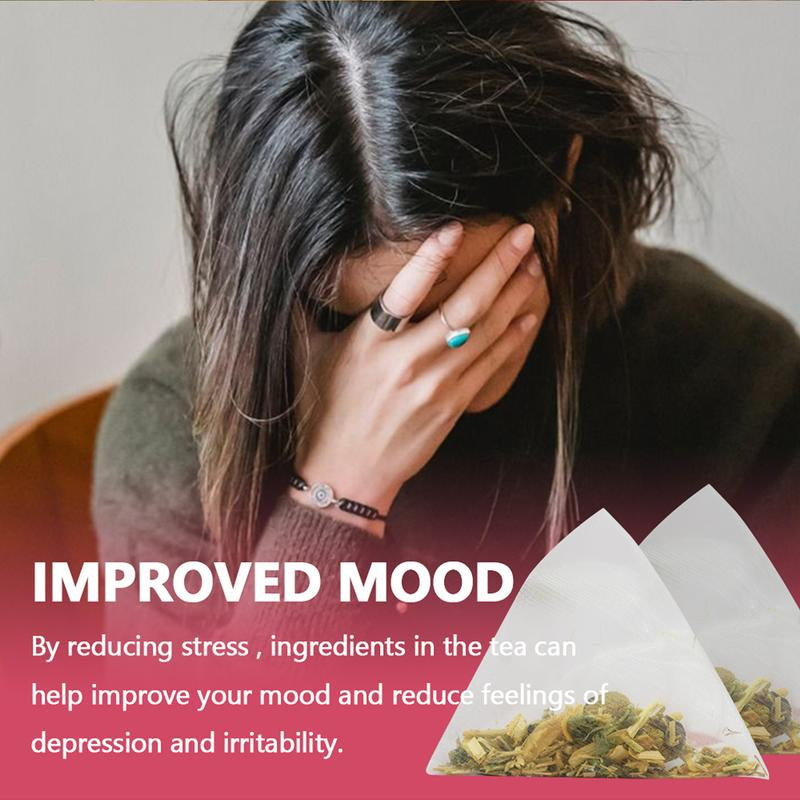 Hormonal Wellness Support Herbal Tea - 10 Packs (3G Each) | All-Natural Blend with Raspberries, Nettle Leaves & Peppermint Beverage Caffeine-Free Drink